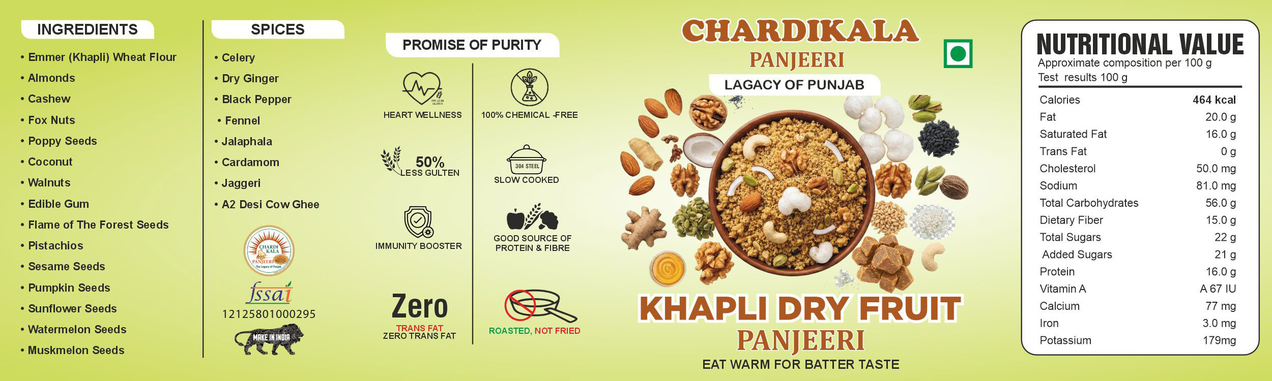 Khapli Dry Fruit Panjeeri