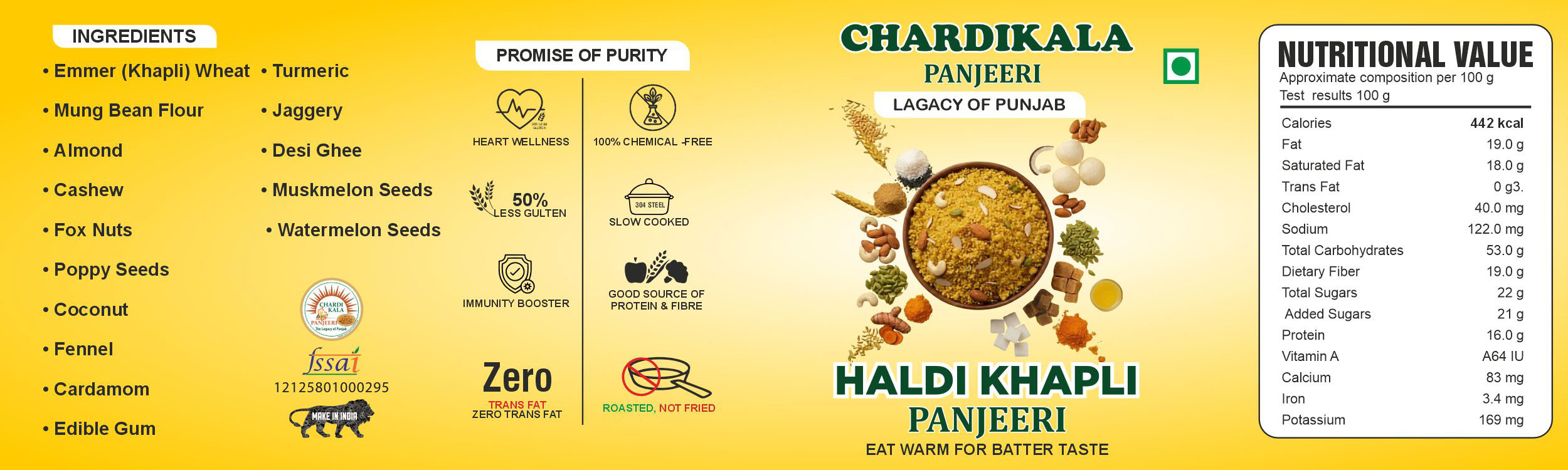 The Golden Panjeeri: Haldi & Khapli